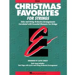Essential Elements Christmas Favorites for Strings, Cello