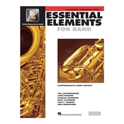 Essential Elements for Band - Book 2 Baritone Sax with EEi