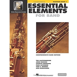 Essential Elements for Band - Bassoon Book 1 with EEi