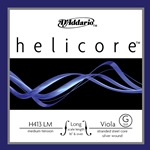 D'Addario Helicore Viola Single G String Medium Tension, Long Scale H413LM