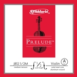 D'Addario Prelude 1/2 Violin Single A String Medium Tension J81212M