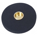 Round Cello Endpin Rest With Gold Cup - Rock Stop AC-033821