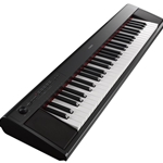 Yamaha NP-12B 61-Key Touch Sensitive Piaggero Keyboard, Black With Accessory Kit NP12B-KIT