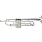 Yamaha Intermediate Trumpet, Silver-Plated YTR-4335GSII