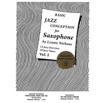 Basic Jazz Conception for Saxophone 2 Niehaus Book and CD