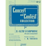 Concert and Contest Collection for Eb Alto Saxophone Saxophone Part with online media and printable piano accompaniment
