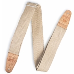 Levy's CLASSIC SERIES Hemp Guitar Strap with Natural Cork Ends MH8P-NAT