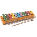 Hohner Kids Glockenspiel, 11 multi colored bars, with mallets GS