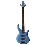 Yamaha TRBX Series 5-String Electric Bass, Factory Blue TRBX305 FTB