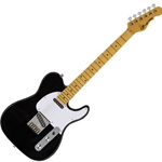 G&L Tribute ASAT Classic Electric Guitar - Gloss Black TI-ACL-115R01M86