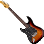 G&L Tribute Legacy Left-Handed Electric Guitar - 3-tone Sunburst TI-LGY-161L20R26
