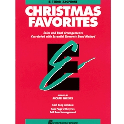 Essential Elements Christmas Favorites, Tenor Sax