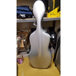 4/4 Cello Case Silver ABS CC4500-1-S