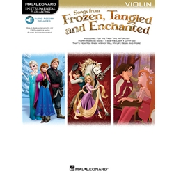 Songs from Frozen, Tangled, and Enchanted for Violin