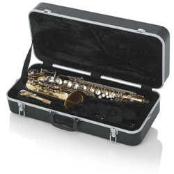 Gator Deluxe Molded Case for Alto Saxophones; Rectangular & Stackable GC-ALTO-RECT