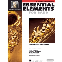 Essential Elements for Band - Book 2 Alto Sax with EEi
