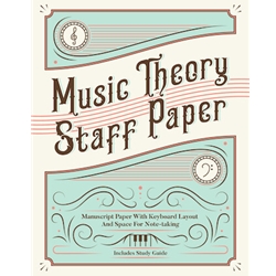 Music Theory Staff Paper  00287856