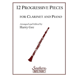 12 Progressive Pieces For Clarinet, Arr. Harry Gee