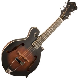 Gold Tone 6-String Mandolin Guitar, F-Style, Solid Spruce, Maple Back/Sides, Includes Case F6
