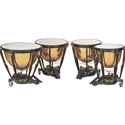 Majestic Symphonic Polished Copper Timpani Set of 4 MP04A