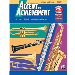 Accent on Achievement Book 1 for B-flat Tenor Saxophone