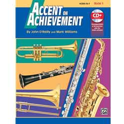 Accent on Achievement Book 1 for Horn in F