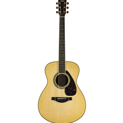 Yamaha LS Series Small Body Acoustic/Electric Guitar Solid Engelmann Spruce Top Solid Rosewood Back & Sides Hard Bag Included LS16HB